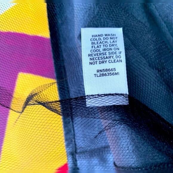 Leith Black Faux Vegan Leather Strapless Dress Size 4 - Picture 9 of 10